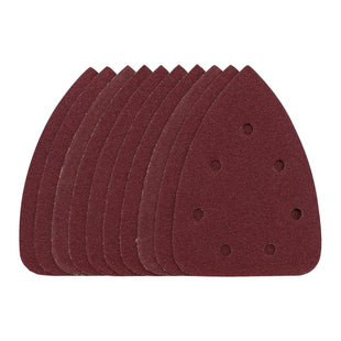 Draper Detail Sanding Sheets with Hook and Loop, 140mm, 80 Grit, SSD6 (Pack of 1 Draper - Town Tools 