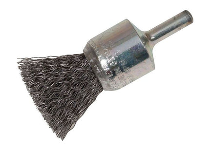 Lessmann End Brush with Shank 23/22 x 25mm, 0.30 Steel Wire Lessmann - RockBottom Northampton
