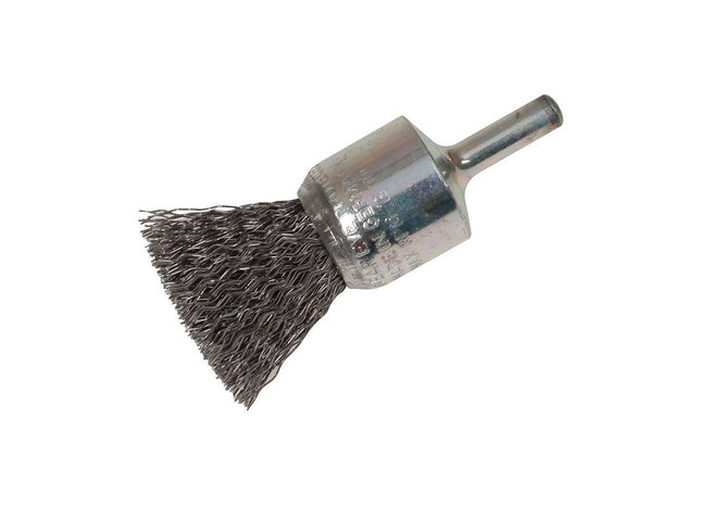 Lessmann End Brush with Shank 23/22 x 25mm, 0.30 Steel Wire Lessmann - RockBottom Northampton