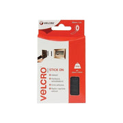 Velcro® Brand VELCRO® Brand Stick On Tape 20mm x 1m Black VELCRO® Brand - RockBottom Northampton