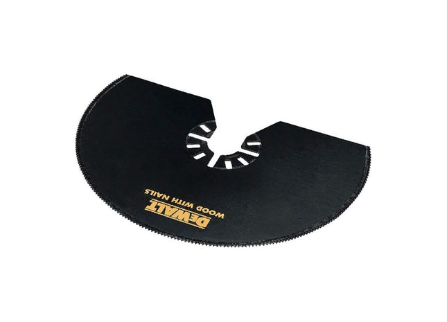Dewalt Power Tools Multi-Tool Semi Circle Blade 100mm DeWALT Power Tools - RockBottom Northampton