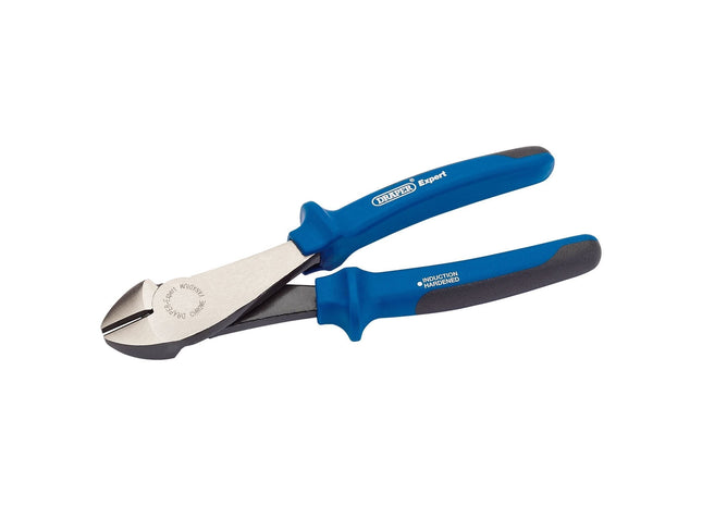 Draper Heavy Duty Soft Grip High Leverage Diagonal Side Cutter, 180mm 68893 Draper - Town Tools 