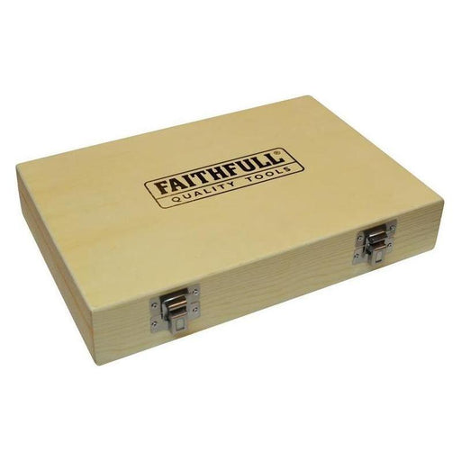 Faithfull 1/4in TCT Router Bit Set, 30 Piece Faithfull - RockBottom Northampton