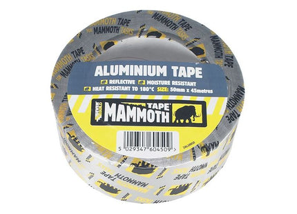 Everbuild Sika Aluminium Tape 50mm x 45m Everbuild Sika - RockBottom Northamptin