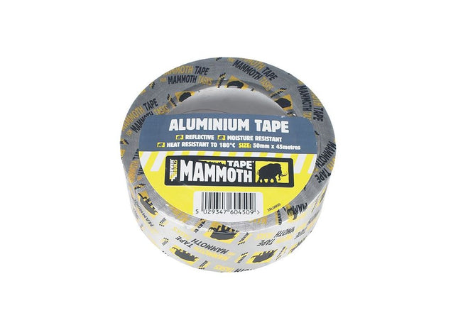 Everbuild Sika Aluminium Tape 50mm x 45m Everbuild Sika - RockBottom Northamptin