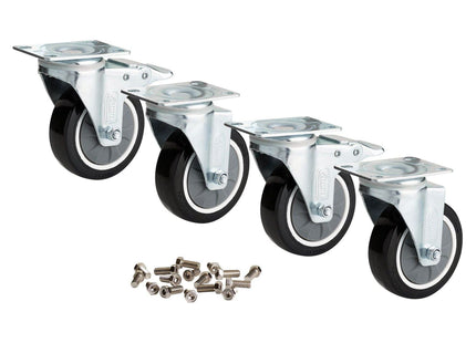 Draper Bunker 4 Piece Castor Wheel Set Draper - Town Tools