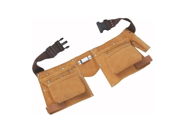 Bluespot Tools Double Leather Tool Pouch - Regular BlueSpot Tools - RockBottom Northampton
