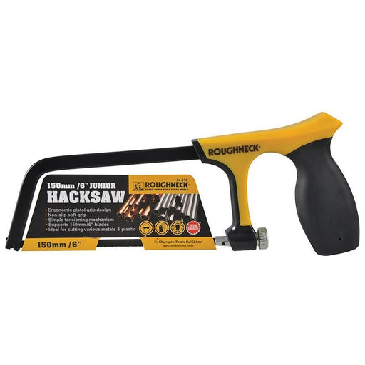 Roughneck R6H Junior Hacksaw 150mm (6in) Roughneck - RockBottom Nothampton