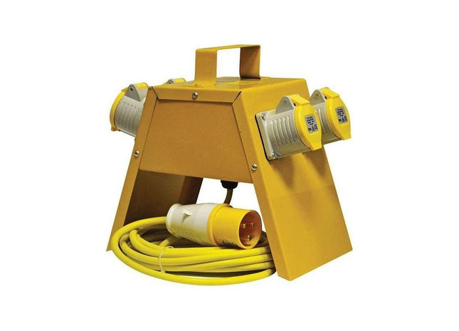 Faithfull Power Plus Distribution Box 4-Way 110V Faithfull Power Plus - RockBottom Northampton