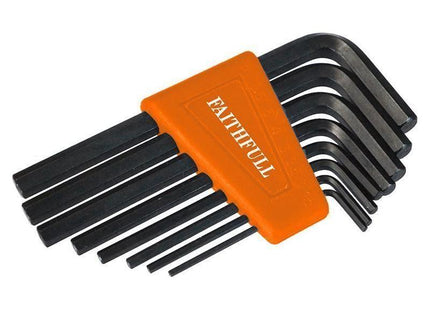 Faithfull Metric Short Arm Hexagon Key Set, 8 Piece Faithfull - RockBottom Northampton