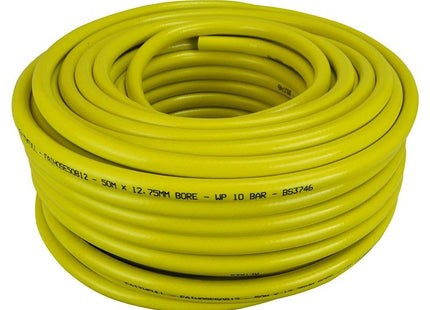 Faithfull Heavy-Duty Reinforced Builder's Hose 50m 12.5mm (1/2in) Diameter Faithfull - RockBottom Northampton