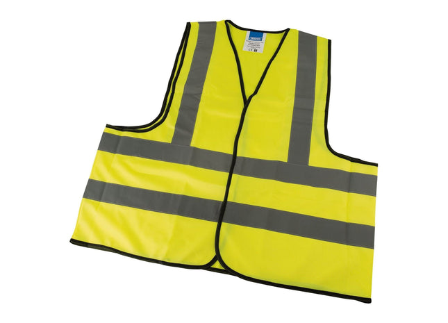 Draper High Visibility Traffic Waistcoat to EN471 Class 2L, Extra Large 73742 Draper - Town Tools 