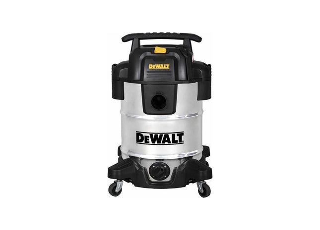 Dewalt Vacuum DXV38SC Stainless Steel Wet & Dry Vacuum 1050W 240V DEWALT Vacuum - RockBottom Northampton