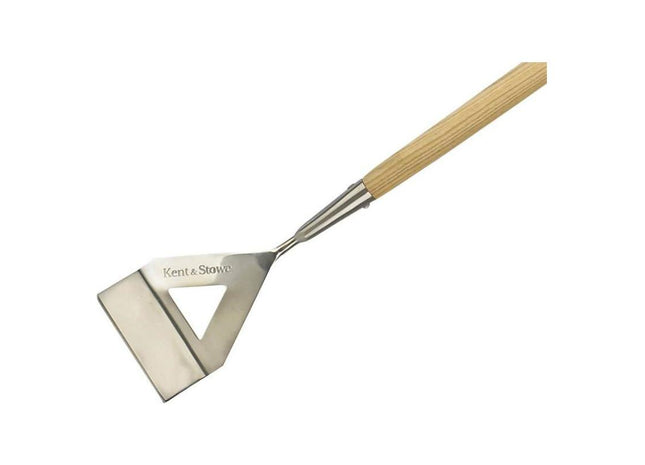 Kent & Stowe Stainless Steel Long Handled Dutch Hoe, FSC® Kent & Stowe - RockBottom Northampton