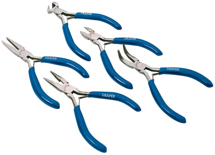 Draper Carbon Steel Mini Plier Set (5 Piece) 33057 Draper - Town Tools 