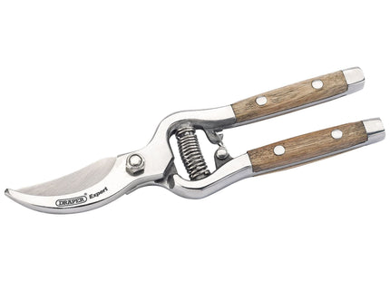 Draper Bypass Secateurs with Ash Handles, 210mm 85188 Draper - Town Tools 