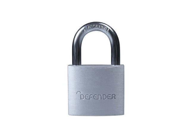Defender Aluminium Padlock 30mm DEFENDER - RockBottom Northampton