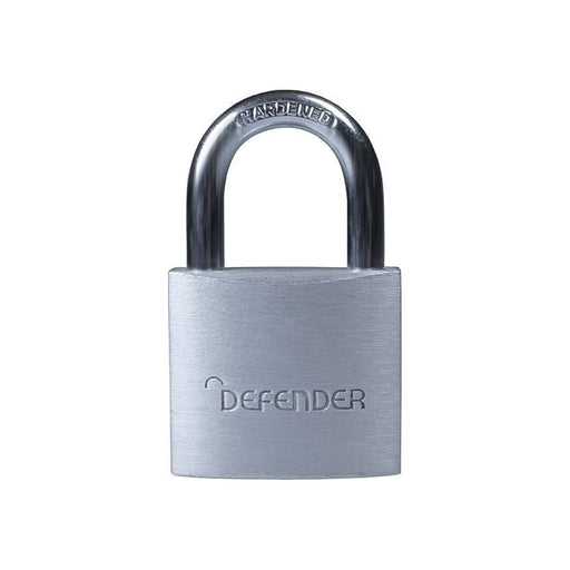 Defender Aluminium Padlock 30mm DEFENDER - RockBottom Northampton