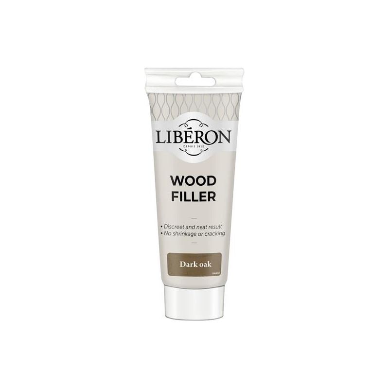 Liberon Wood Filler Dark Oak 150ml Liberon - RockBottom Northampton