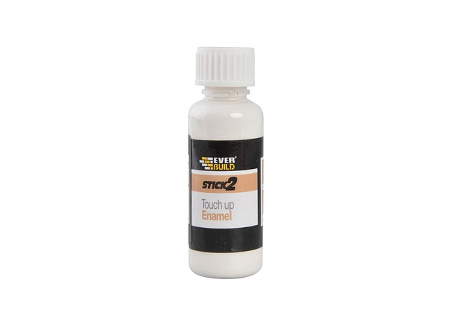 Everbuild Sika Stick2 Touch Up Enamel White 25ml Everbuild Sika - RockBottom Northamptin