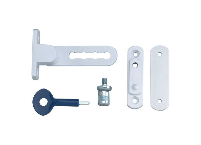 Yale Locks P117 Ventilation Window Lock White Finish Pack of 2 Yale Locks - RockBottom Northampton