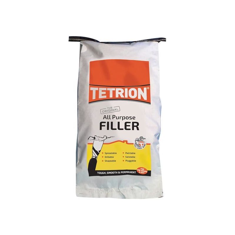 Tetrion Fillers All Purpose Powder Filler Sack 5kg Tetrion Fillers - RockBottom Northampton