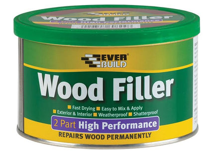 Everbuild Sika 2-Part High-Performance Wood Filler Oak 500g Everbuild Sika - RockBottom Northamptin