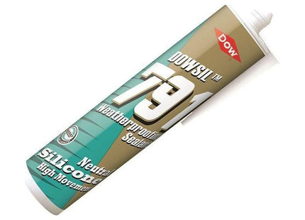 Dowsil 791T Silicone Sealant Translucent 310ml Dowsil - RockBottom Northampton