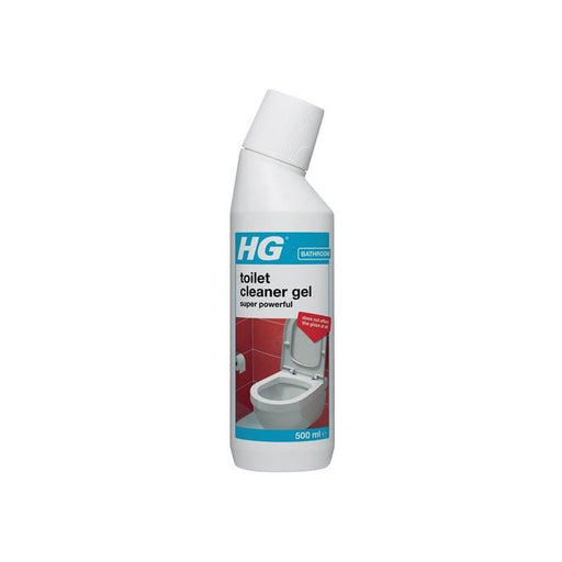 Hg Toilet Cleaner Gel Super Power 500ml HG - RockBottom Northampton