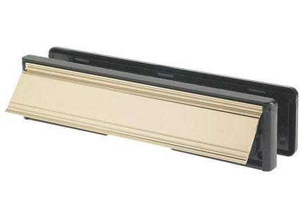 Yale Locks Letter Plate PVD Gold (Visi-Packed) 300mm (12in) Yale Locks - RockBottom Northampton