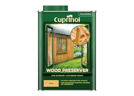 Cuprinol Wood Preserver Clear 1 litre Cuprinol - RockBottom Northampton
