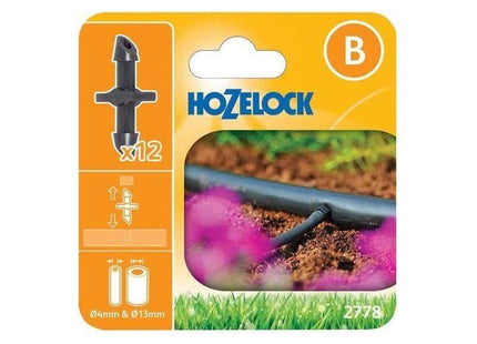 Hozelock 2778 Straight Connector 4mm (Pack 12) Hozelock - RockBottom Northampton