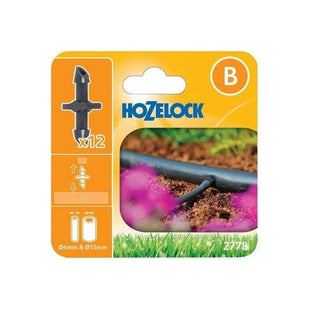 Hozelock 2778 Straight Connector 4mm (Pack 12) Hozelock - RockBottom Northampton