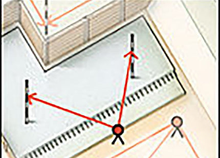 Stabila NL Telescopic Levelling Rod 2.4m Stabila - RockBottom Nothampton