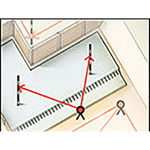 Stabila NL Telescopic Levelling Rod 2.4m Stabila - RockBottom Nothampton
