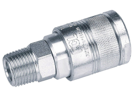 Draper 1/2 BSP Male Thread Air Line Coupling Draper - Town Tools