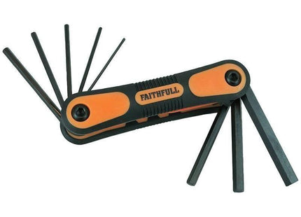 Faithfull Metric Folding Hexagon Key Set, 8 Piece Faithfull - RockBottom Northampton