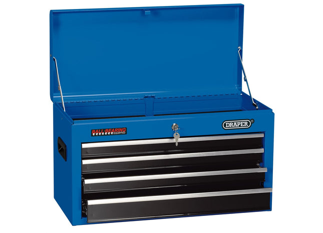 Draper Tool Chest, 4 Drawer, 26", Blue 14589 Draper - Town Tools 
