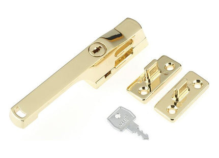 Yale Locks P115PB Lockable Window Handle Polished Brass Finish Yale Locks - RockBottom Northampton
