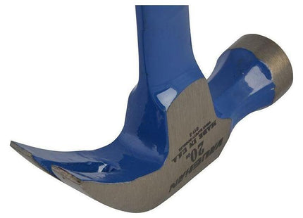 Vaughan R20 Curved Claw Nail Hammer All Steel Smooth Face 570g (20oz) Vaughan - RockBottom Northampton