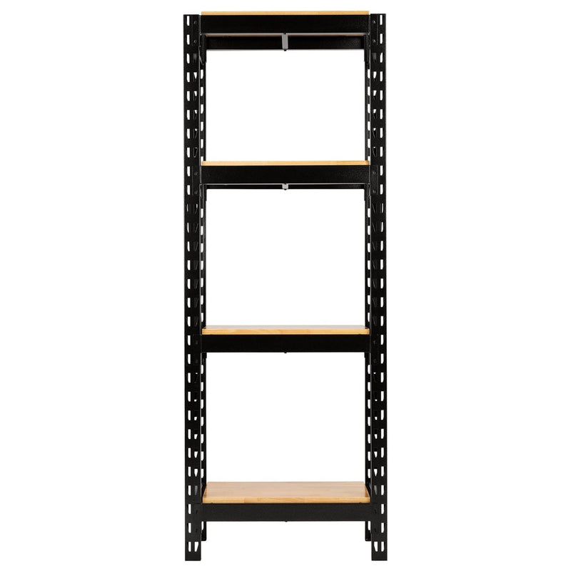 Bunker 21 Piece Modular 4 Tier Racking with Hardwood Shelving, 750mm Draper - Town Tools