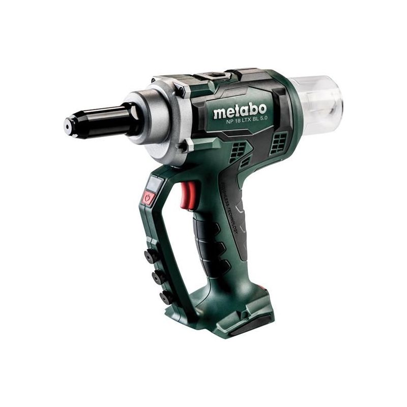 Metabo NP 18 LTX BL 5.0 Brushless Rivet Gun + metaBOX 18V Bare Unit Metabo - RockBottom Northampton