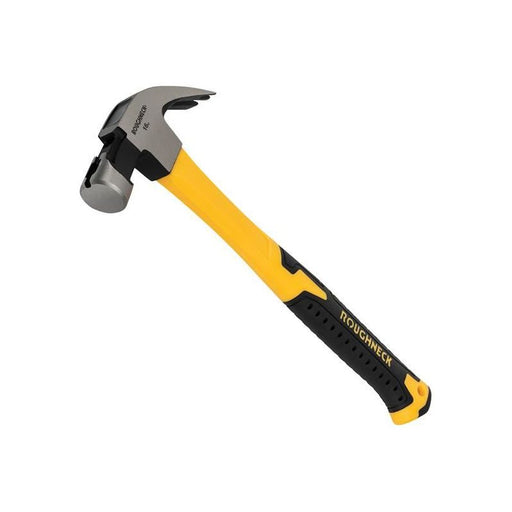 Roughneck Claw Hammer Fibreglass Shaft 454g (16oz) Roughneck - RockBottom Nothampton