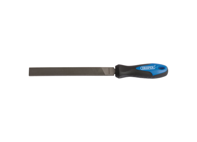 Draper Soft Grip Engineer's Hand File and Handle, 150mm 00006 Draper - Town Tools 