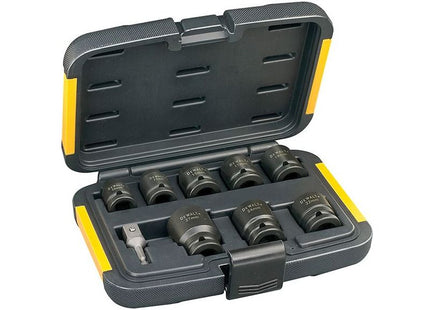 Dewalt Power Tools DT7507 Impact Socket Set, 9 Piece DeWALT Power Tools - RockBottom Northampton