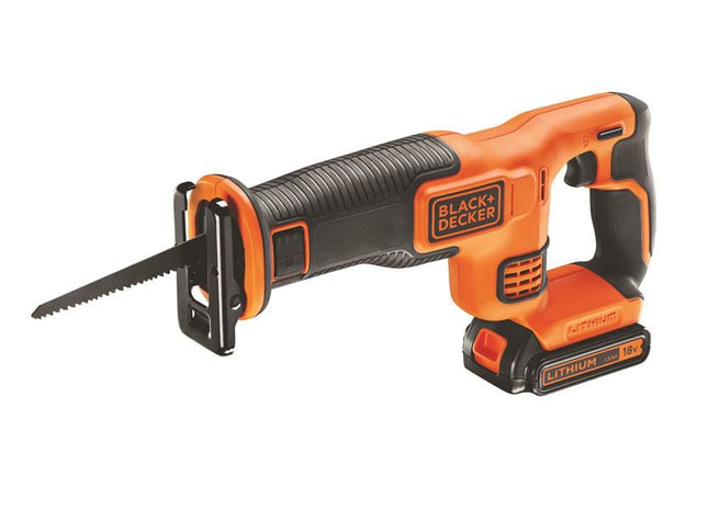 BLACK + DECKER BDCR18C1 Reciprocating Saw 18V 1 x 1.5Ah Li-ion BLACK + DECKER - RockBottom Northampton