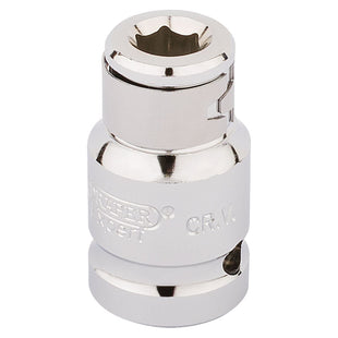 Draper Screwdriver Bit Holding Socket, 1/2" Sq. Dr. x 5/16" Hexagon 16810 Draper - Town Tools 