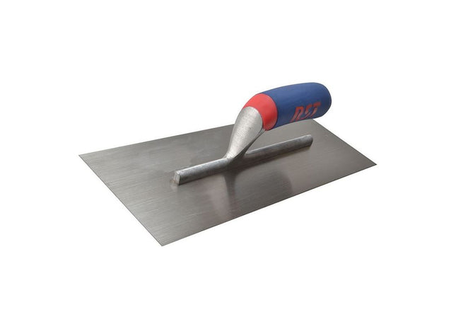 R.S.T. Plasterer's Finishing Trowel Carbon Steel Soft Touch Handle 14 x 4.1/2in R.S.T. - RockBottom Nothampton
