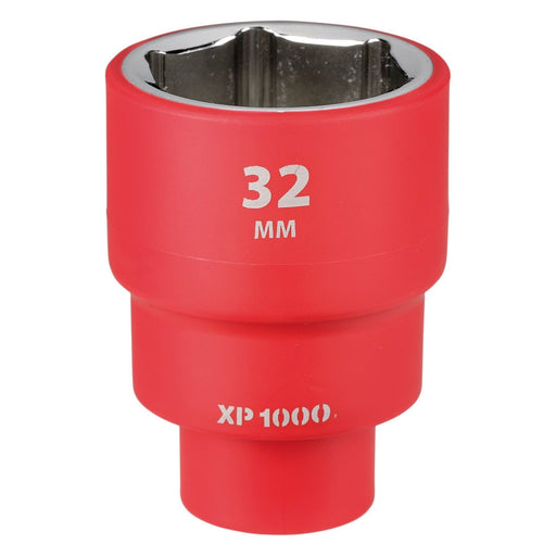 Draper XP1000 VDE Socket, 1/2" Sq. Dr., 32mm Draper - Town Tools