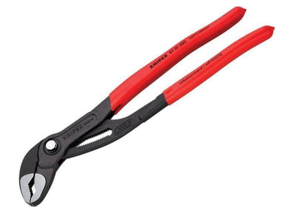Knipex Cobra® Water Pump Pliers PVC Grip 300mm Knipex - RockBottom Northampton